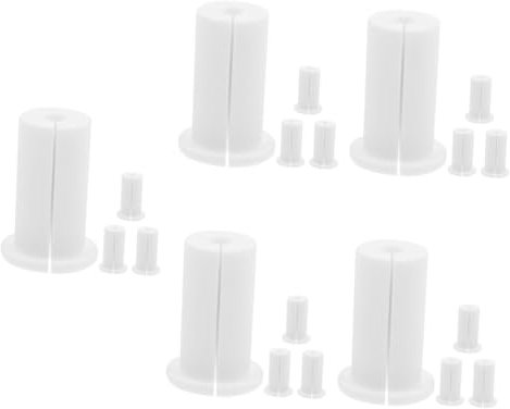 Gadpiparty 20 Stk Kabelschutz schutzschlauch schutzrohr Drahtschutz Schutzwandtüllen Wanddurchführungen für Kabel Haushalt Andere Ordnungs- und Staubschutzgeräte Suite Drahtseil Schutzhülle