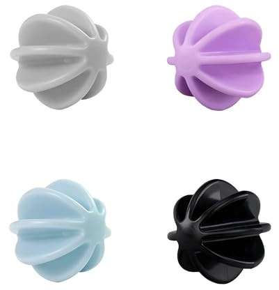 midgreyeye 4 Stück Kunststoff Shaker Kugel Proteinshake Shaker Ball Sport Fitness Eiweiß Eiweiss Für Protein Blended Getränke (PP)(4.5 * 4.5cm)