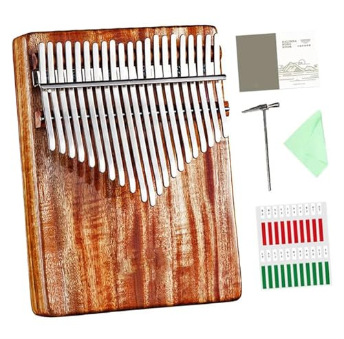 Kalimba 21 Tasten Professionelle Kalimba 17 Tasten Mit Loch Unten Für Musikinstrument Für Anfänger(Acacia 21 keys)