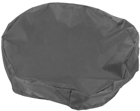 Gatuida Housse de Protection Étanche Oxford pour Seau Couvercle Scellé Réutilisable pour Cuve à Eau Pluie et Tonneau Extérieur Protège Pluie Poussière et Débris