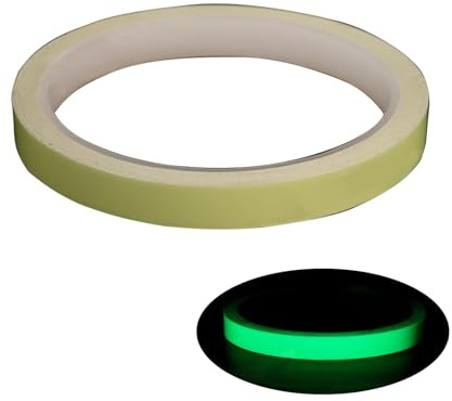 WLNEXT Ruban adhésif fluorescent pour canne à pêche, outil de pêche, autocollants d'avertissement imperméables