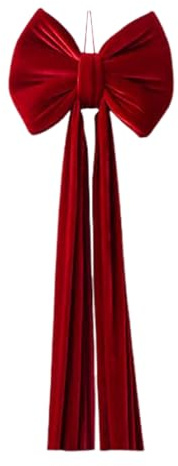 Gran Lazo para El Árbol De Navidad,Grande Reutilizable - De Lazo para Árbol De Navidad - para Guirnalda, Interior Y Exterior, Puerta, Hogar, Fiestas, Otoño Y San