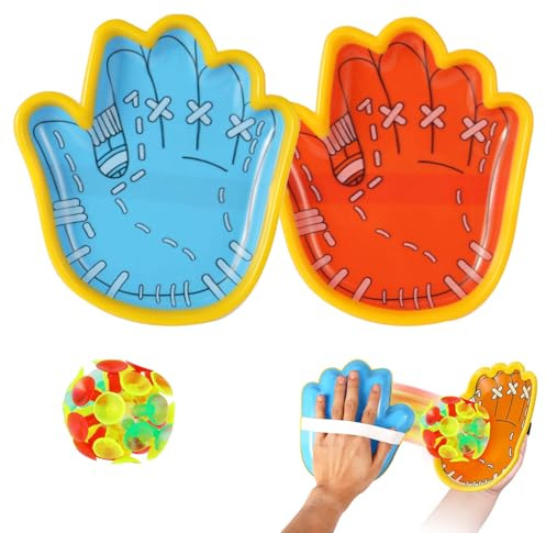 Ammerpea Outdoor Klettballspiel für Kinder Klettball Strandspielzeug Spielzeug Wurfspiel Wasserdicht Spiele Klettspiel Spiele Geschenke
