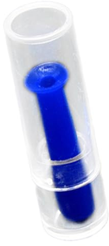 Cenifin Extracteur de lentilles de contact - Piston - Ventouse - Rangement de voyage - Outil d'insertion - Outil d'insertion - Fixation sûre des lentilles - Aspiration des lentilles, bleu, taille