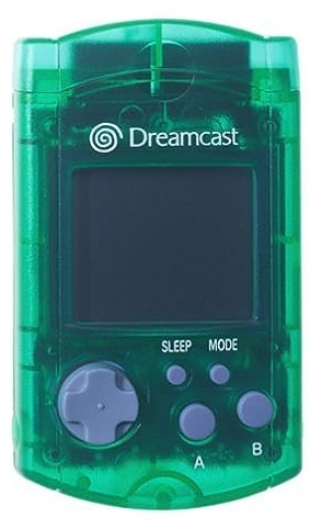 Dreamcast - Carte Memoire Officielle SEGA Crystal Green