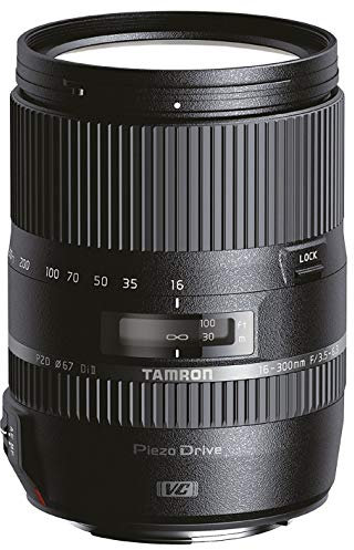 Tamron AF 16-300 mm Obiettivo Ultra-Zoom, Macro per APS-C Sony, F/3.5-6.3 Di il VC e PZD