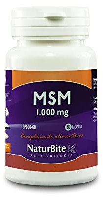 Naturbite Opt Msm 1000Mg 60 Comprimidos - 1 unidad