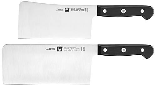 Zwilling Gourmet 2-teiliges Messerset mit Hackmesser und Chinesischem Kochmesser