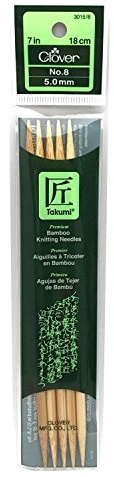 Clover Takumi 7-Inch Double Point, Size 8