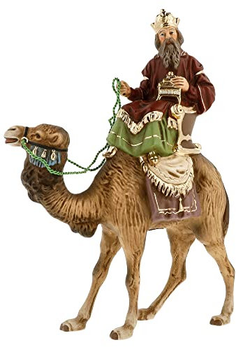Marolin König weiß (Balthasar) zu Kamel, zu 12cm Figuren