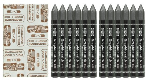 Koh-i-noor Extra dick 12 8911 Graphit Pencils. 4B. 8971