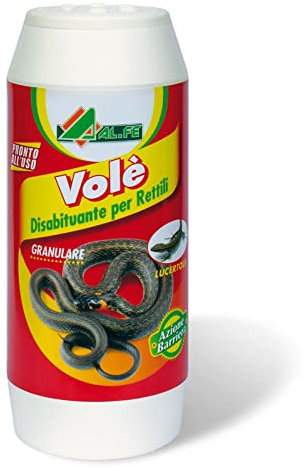 AL.FE Vole' DISABITUANTE RETTILI,LUCERTOLE,GECHI E Serpenti 900g
