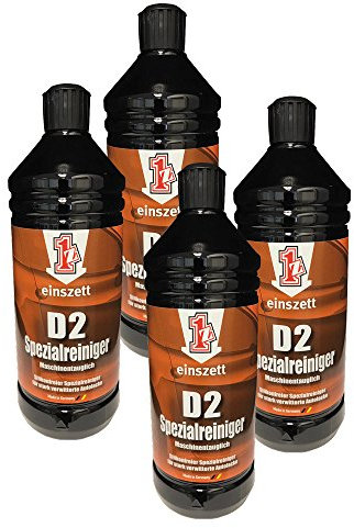4x Einszett Spezialreiniger D2 / Politur/Lackreiniger stark 1000ml