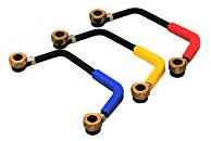 Proops Mini Jewellers Saw Frames, 3 Piece Set. (J2282) Free UK Postage