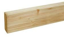 2X1 25X50MM Sawn Batten Treated Wood Wooden Fence Trellis Batten 2 M 6.56 feet