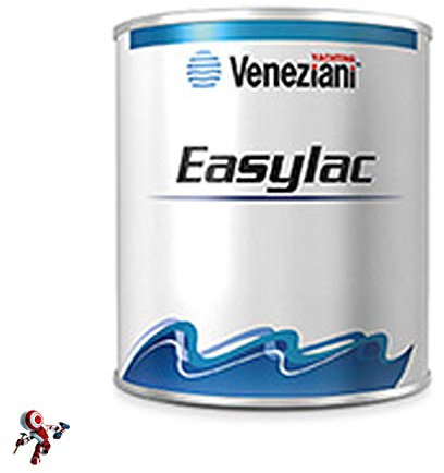 Veneziani Smalto professionale lucido per esterno ed interno a base di resine alchidiche 750 ml (GRIGIO SCURO)