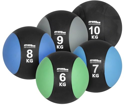 Sport-Tec Medizinball-Set 5-TLG., 6-10 kg