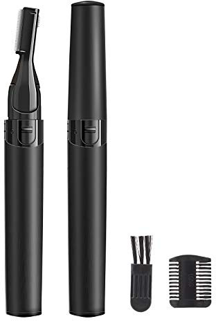 Electric Eyebrow Trimmer Eyebrow Razor Facial Hair Remover for Women, Battery Operated Eye Brower Trimmer Face Trimmer for Womens