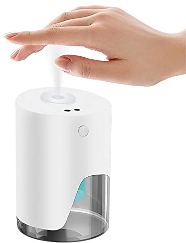 PENNY73 Smart Sterilizer Contact-free Sprayer Automatic Infrared Induction Alcohol Disinfectant Liquids Home Humidifier Soap Dispenser,White
