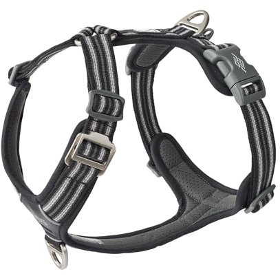 DOG Copenhagen Comfort Walk Air 3.0 Hundegeschirr - Geschirr für Hunde - Welpengeschirr, Black, M