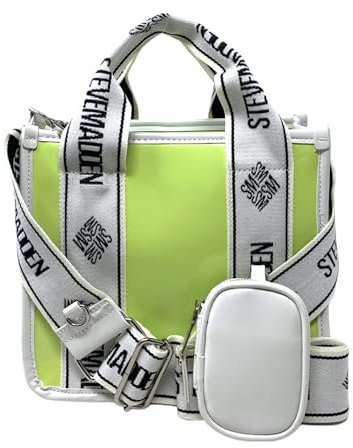 Steve Madden Damen Convertible Crossbody Bag, Einheitsgröße, Limetteng, EinheitsgröÃŸe