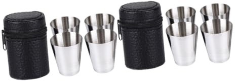 Alipis 8 Pièces Tasse À En Tasses En Acier Inoxydable Pour Enfants En Acier Inoxydable Tasse En Tasse En Tasse En