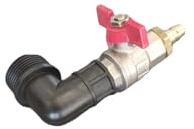 Rain Verteiler 2-fach 3-fach 4-fach Ventilbox Verschraubung Nippel Verbinder T-Stück Winkel Kappe Kugelventil Kupplung 1 AG IG Zubehör (Druckluftanschluss 1 AG)