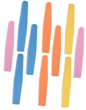 WRITWAA 10pièces Bloc De à Ongles à Ongles Pour Ongles Outils De à Pédicure à Ongles Pour Coupe à Usage Salon Polissoirs