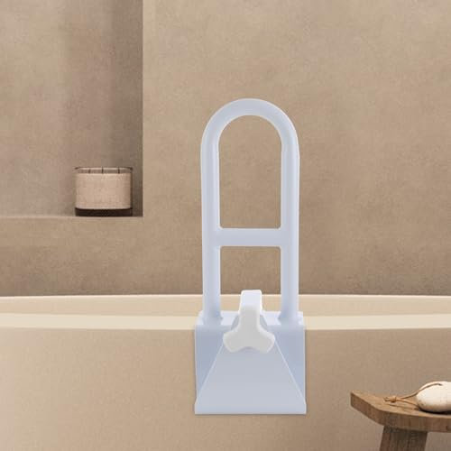 Badewannen-Einstiegshilfe, Badewannen Einstiegshilfe für Senioren, Verstellbar 8-17.5 cm, bis 136 kg belastbare Befestigung ohne Bohren, für ältere, Mobilitätseingeschränkte und Behinderte Menschen