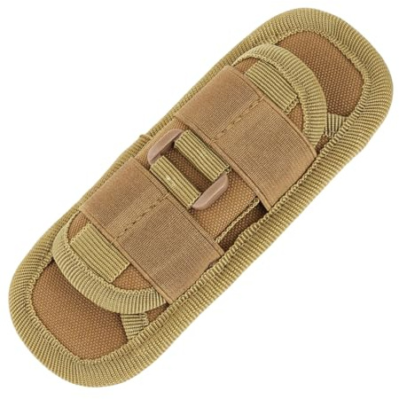 BOXOB Taktisches Taschenlampen Holster, Multifunktionstasche für den Außenbereich mit 360° Drehbarem Clip Dienstgürtelzubehör für Polizei und Outdoor Aktivitäten (Khaki)