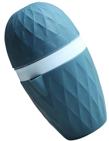 LALADEFIEE Mini Presse-agrumes Manuel Multifonction 15 Cm Plastique Abs Bleu Foncé Compact Léger Pour Extraction Jus D’agrumes Citron Orange Maison Voyage
