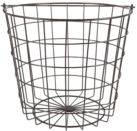 UKCOCO Cesta De Frutas Para Picar De Alambre De Metal Organizador De Cestas Hogar Para Almacenar Frutas Pan y Revistas Canasta De Alambre Para Servir El Comedor