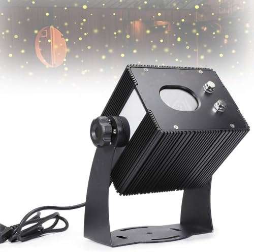 GAYAYAS Dynamic Firefly Projector Lamp, Outdoor LED Landscape Light, with Adjustable Base, Button Setting 8 Levels, for Outdoor Garden Patio Decor and Xmas Party Blue