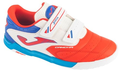 Joma Cancha Jr Boy Indoor Football Trainers, Rojo, 31 EU