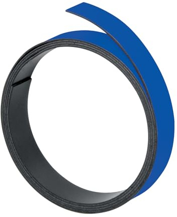 FRANKEN M801-01 - Cinta magnética 5 mm x 1 m color rojo, azul, 5 mm