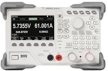 RIGOL Elektronische Last, DL3031 Programmierbar DC Elektronische Last,150V/60A,350W,15KHz,Auflösung 1mV/1mA,Batteriekapazitätstest,RS232/USB/LAN-Kommunikationsschnittstelle
