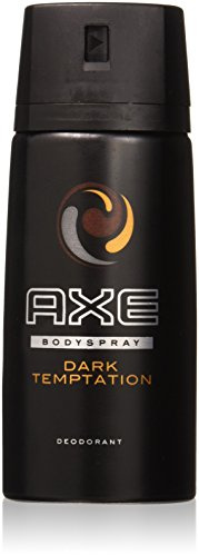 Axe Body Spray Deodorant Dark Temptation All Day Fresh Scent Mens Deodorant Without Aluminum 5.07 oz - 6 Pack