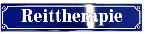 Straßenschild Hausnummer Emaille 8x40 cm schild mit Wunschtext Wunschname, Straßennamen, Hausschild, Individuell anpassbare Hausnummer, Vorbohrungen Wetterfest, Türschild, Wunschtext