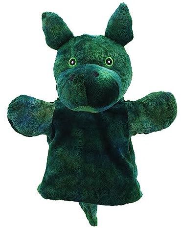 The Puppet Company Puppet Buddies Grüner Drache Handpuppe, PC004633, 36.1 x 14.2 x 9.1 cm