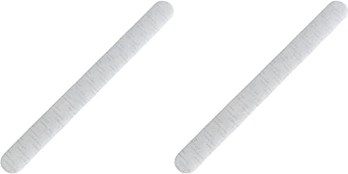 Protectores Pala de Padel Pro [Pack 2 Unidades Transparente Textura Rugosa | Autoadhesivo | Evita Golpes y Rayaduras, Tecnología de Absorción de Impactos Pro Elite | 36,2cm x 5,3cm x 0,6cm