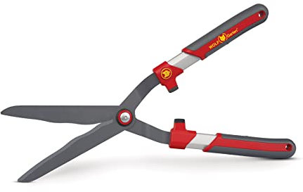 WOLF-Garten | Heckenschere HS-WP aus Aluminium mit Wellenschliff; 73AHA009650, Rot