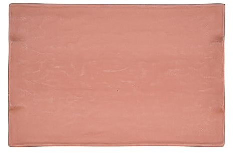 Quid Mineral Gres Bandeja Rectangular Cerámica 35x23cm Gres Apto Microondas 100% Higiénico