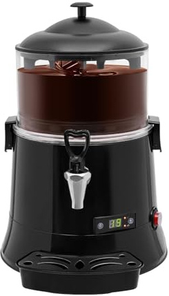 Chocolate Melting Maker 5L Electric Hot Chocolate Dispenser Warmer Machine - Adjustable Temperature, Hot Beverage Drinks Pot with Faucet - Commercial