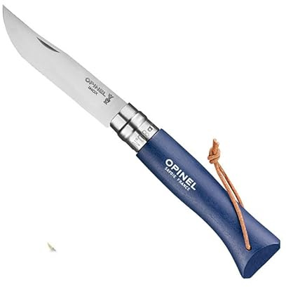 Ma Fabrique Perso - Couteau de Poche -N°08 Baroudeur Bleu foncé - Personnalisable