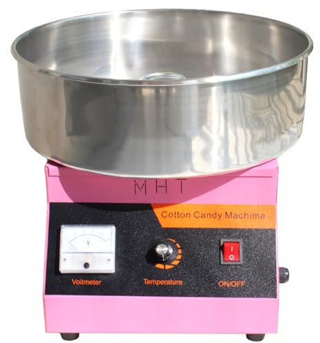 Elektrische kommerzielle Zuckerwattemaschine, Zuckerwattemaschine mit Edelstahlschale