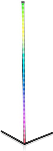 Grundig Lampadaire LED RGB - Lampe Multicolore - Barre LED RBG Avec Télécommande et Capteur Musical - 140 cm