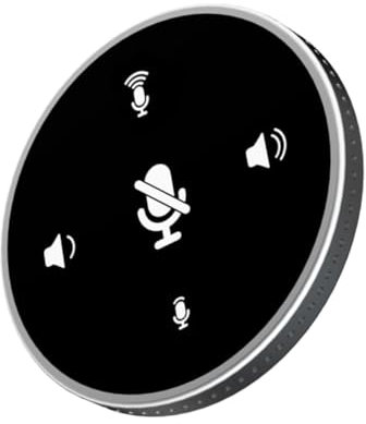 AKOOSY Videokonferenz Mikrofon USB Tischmikrofon mit Intelligenter Geräuschreduzierung für Online Meetings Gaming und Sprachaufnahmen Langlebig und Vielseitig Einsetzbar