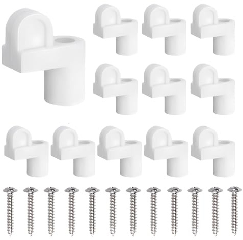 Clip per telaio zanzariera, 9,5 mm, materiale di fissaggio bloccante, 12 pezzi per telaio zanzariera, per casa di campagna, soggiorno, camera da , garage, ufficio, cucina, bagno