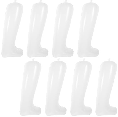 8pcs Inflatable Boot Shaper Inserts for Tall Boots 32cm Thick Pvc Knee-high Shoe Trees for Closet Storage and Shape Maintenance