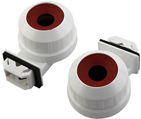 sourcing map 2Stk. T5 Leuchtstoff Lampen Halter G13 Basis Einzelkopf | Grabstein Lampenfassung, Für LED Leuchtstoffröhre
